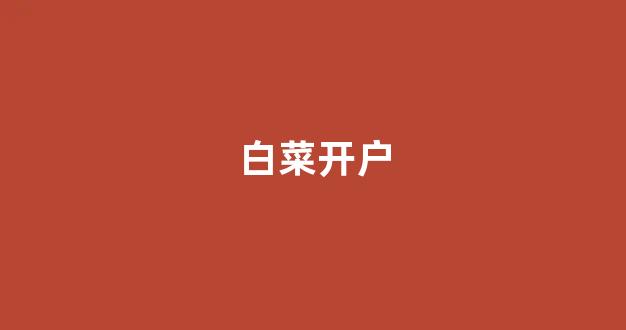 信用白菜额度担保网